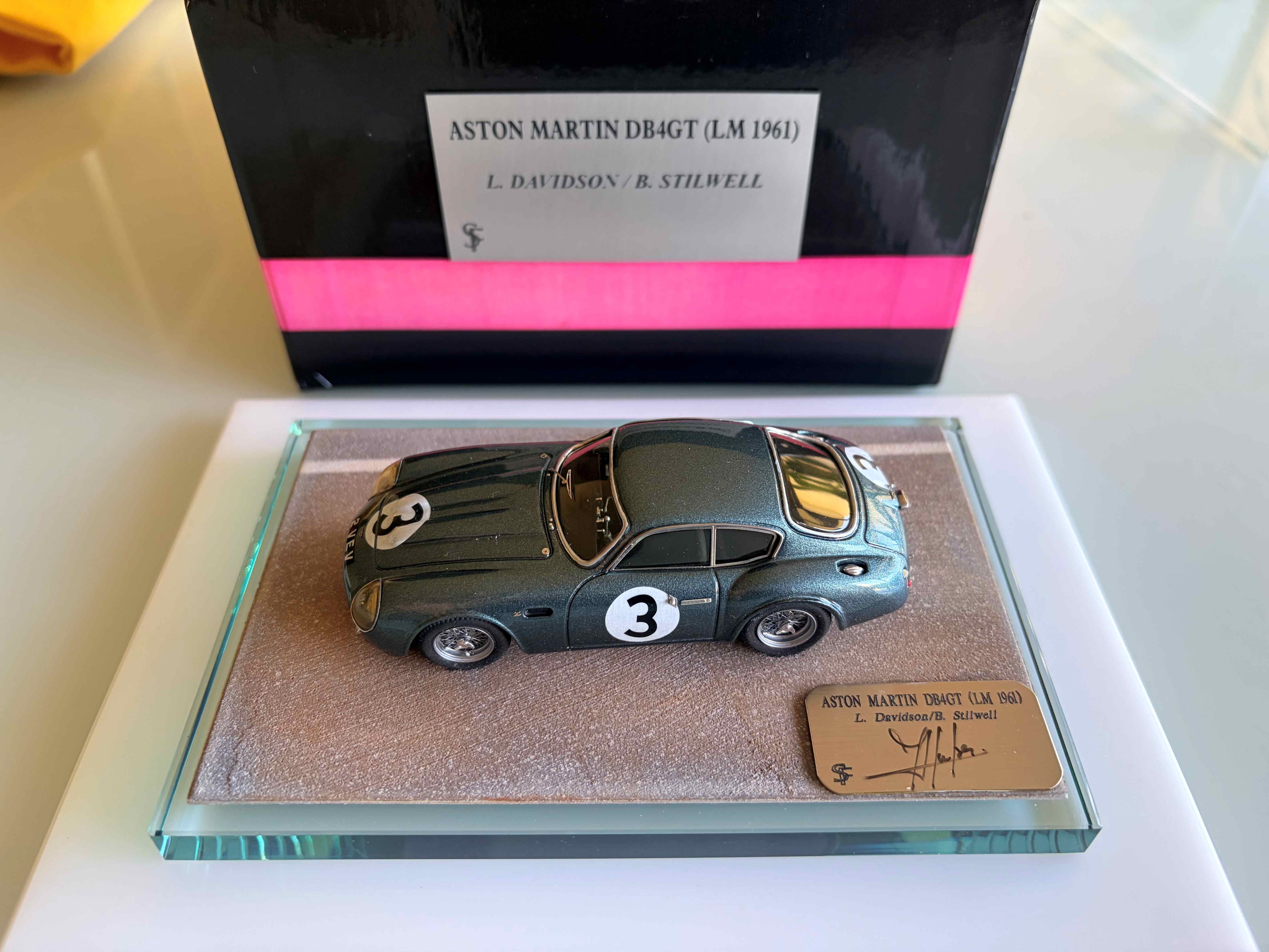 F. Suber : Aston Martin DB4 GT Zagato Le mans 1961 #3